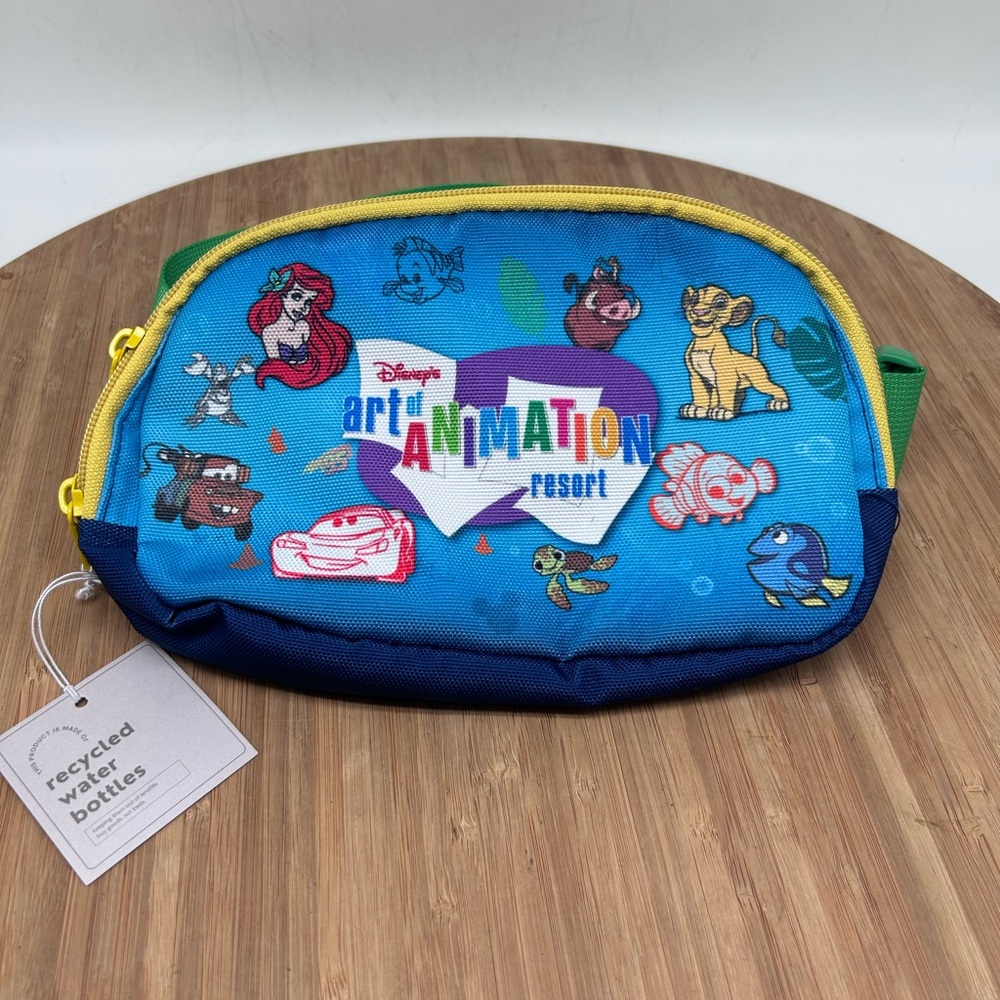 Disney Art of Animation Resort Blue Womens Fanny Pack Disney World Resort